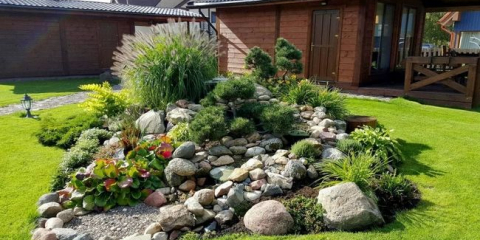 Алпийски пързалки в ландшафтен дизайн на малък парцел: най-добрите идеи и етапи на изпълнение